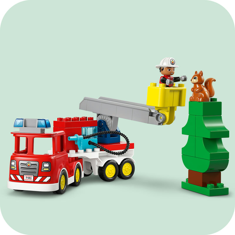LEGO 10473 DUPLO Feuerwehr Übersicht