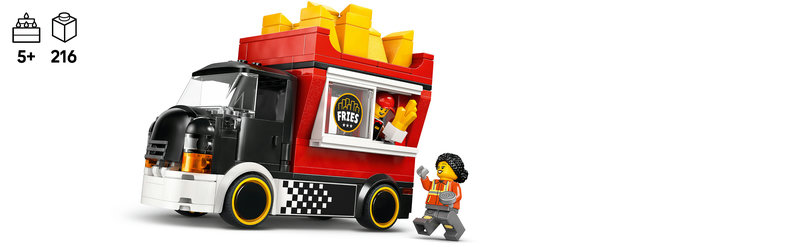 LEGO 60488 Pommes-Truck Spielszene