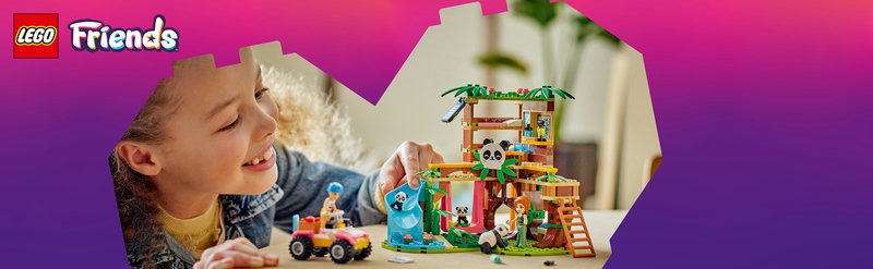 LEGO 42648 Friends Panda-Pflegestation Produktbild