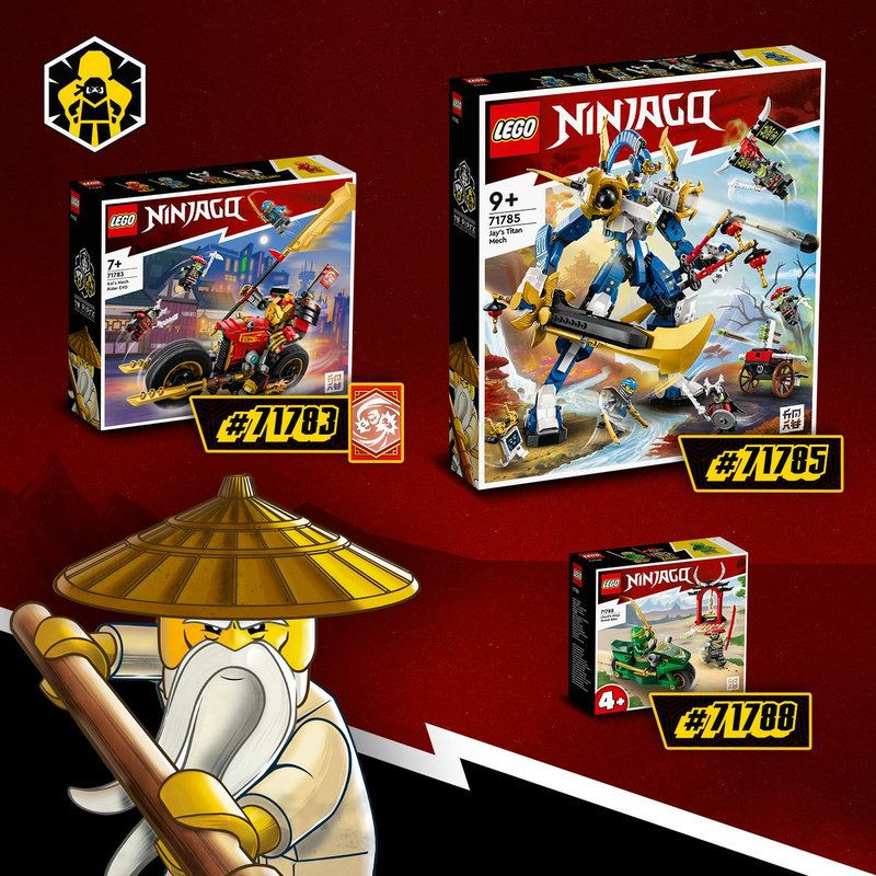 Koleksiyonluk diğer NINJAGO® oyun setleri