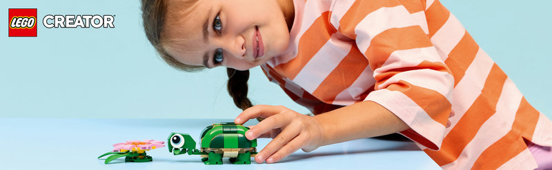LEGO 31377 Creator Schildkröte mit Seerose Produktbild