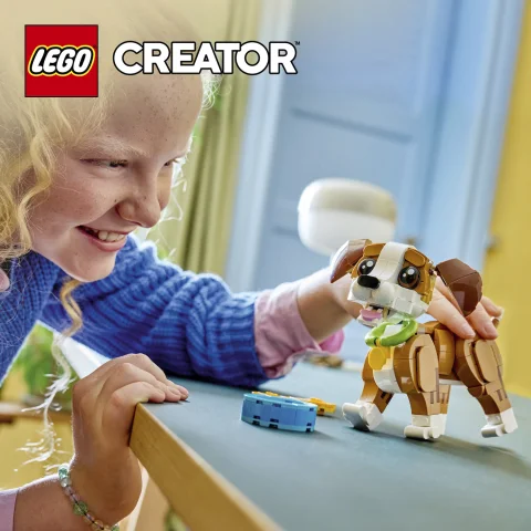 3 aranyos LEGO® állat 1 készletben