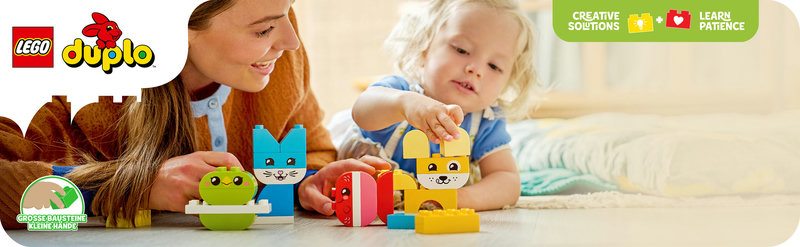 LEGO 10477 DUPLO 3-in-1 Kreative Tiere Produktbild