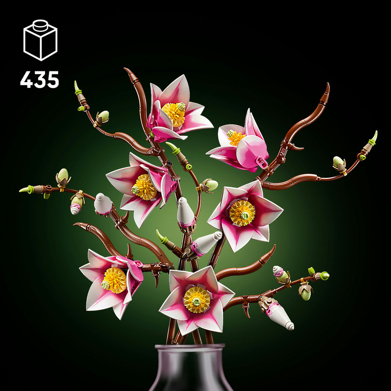 LEGO 11510 Magnolienzweige Seitenansicht