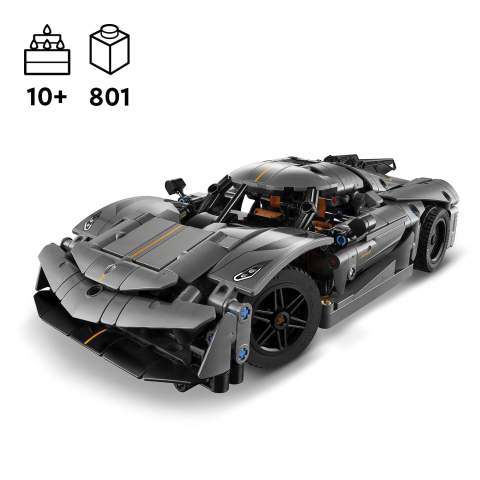 LEGO 42173 Koenigsegg Jesko Absolut Frontansicht