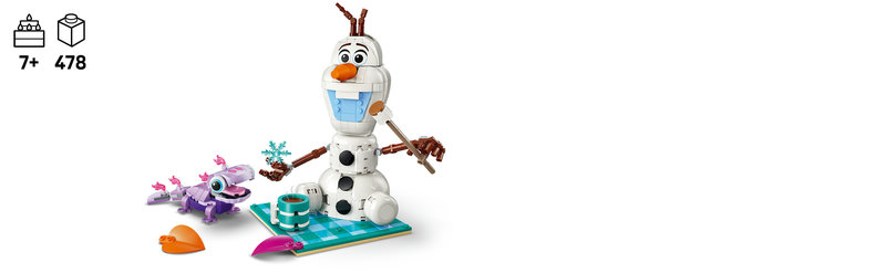 LEGO 43287 Frozen Picknick-Szene mit Olaf