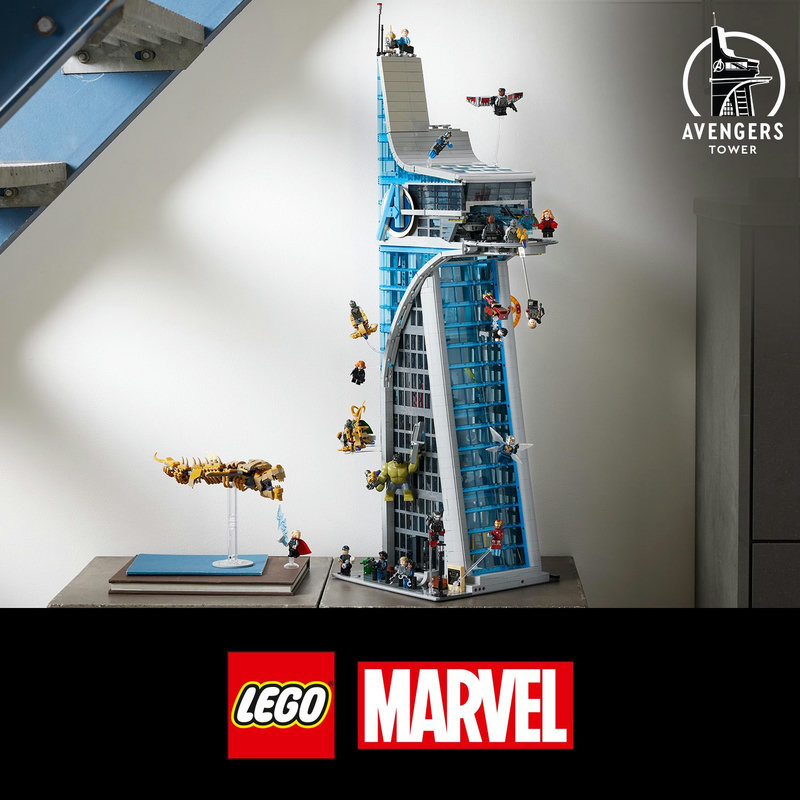 Ünlü Marvel kulesinin 5201 parçalı modeli