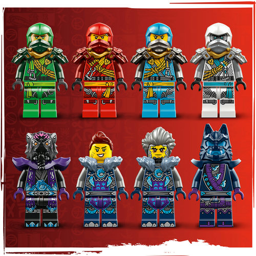 8 NINJAGO® minifiguren