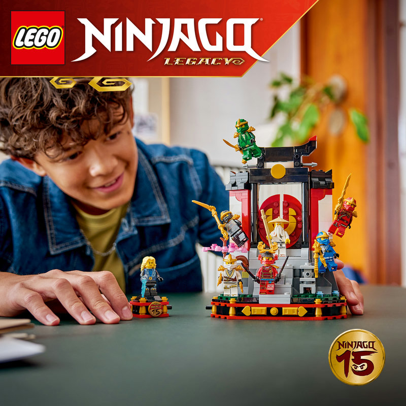 LEGO 71866 NINJAGO Kloster-Ständer mit Ninja-Charakteren