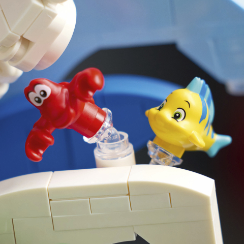 Scène uit De Kleine Zeemeermin