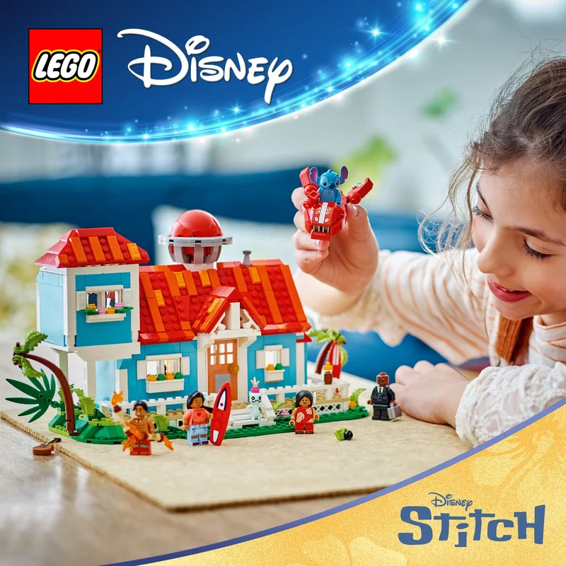 Tengerparti ház LEGO® | Disney építőkészlet