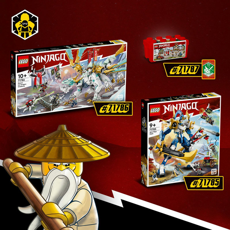 Koleksiyonluk diğer NINJAGO® oyun setleri