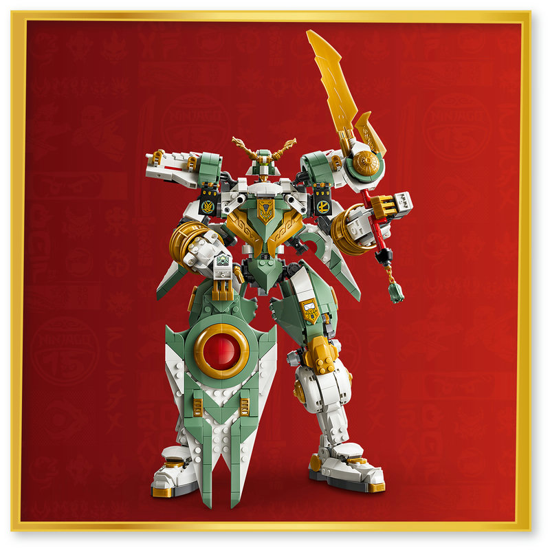 LEGO 71860 Spielszene mit Titan-Mech