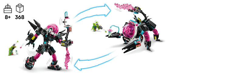 LEGO 71495 Mech-Spielfunktionen