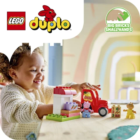 Fun farm store and tractor toy