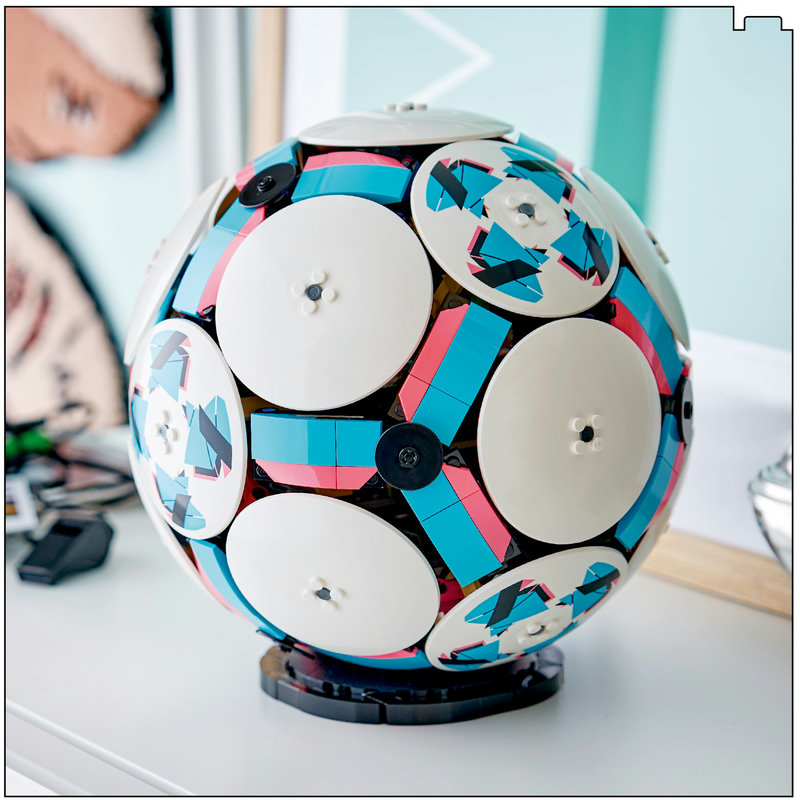 LEGO 43019 Fußball Lifestyle-Bild als Dekoration