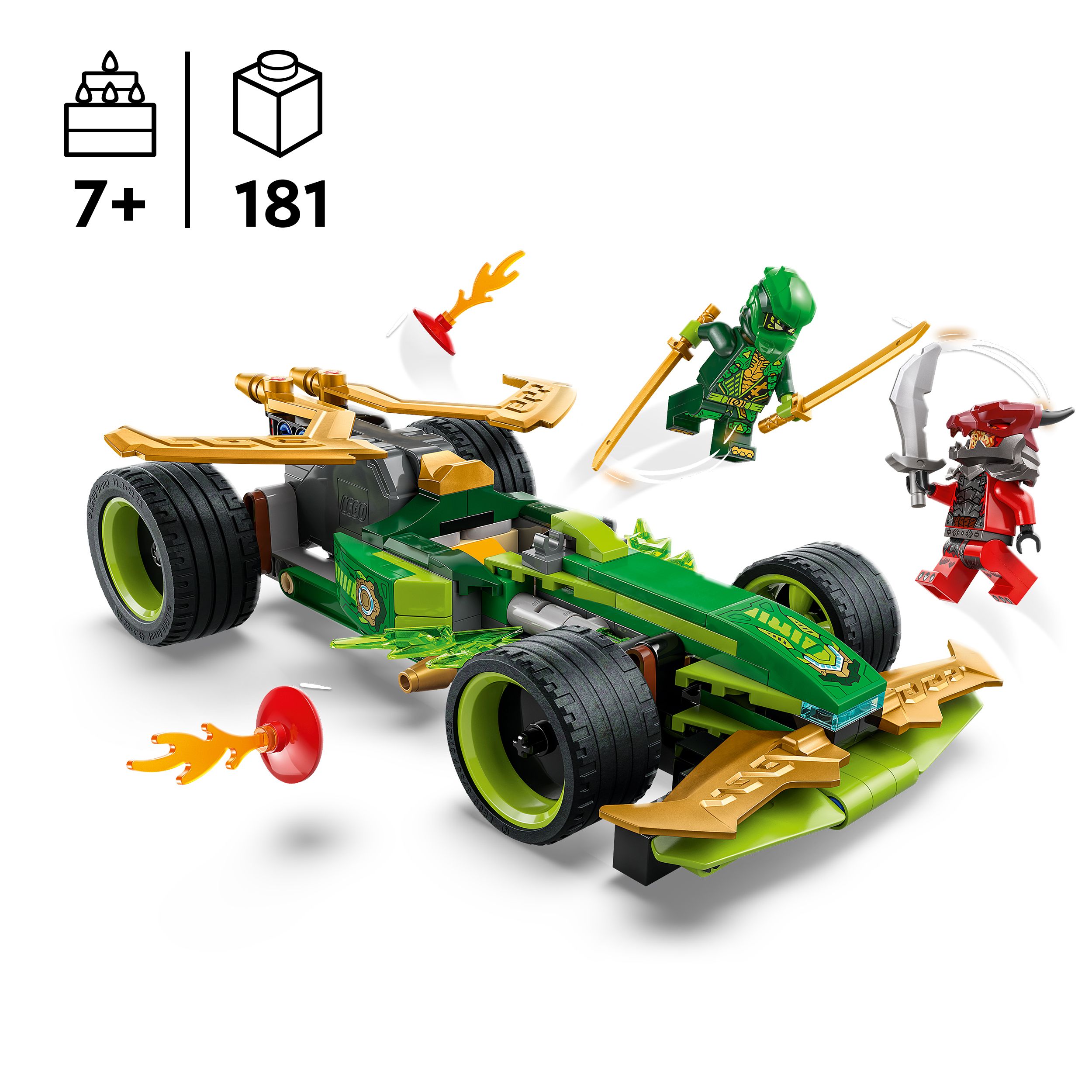 Конструктор ЛЕГО Ниндзяго Зейн Боевые рободоспехи Зейна Lego Ninjago 71827