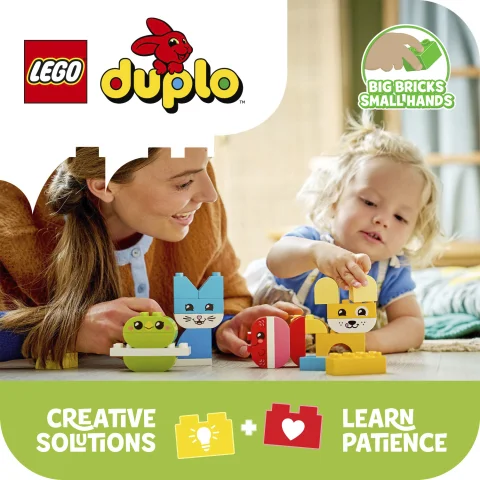 Creative animal playset for toddlers