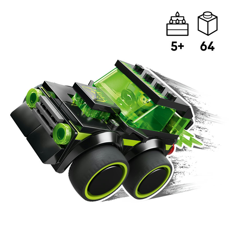 LEGO 60484 Gaming-Rennauto im Einsatz