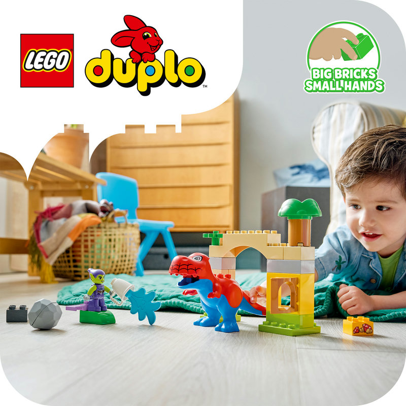 LEGO 10463 Spidey-Rex Dinosaurier Nahaufnahme