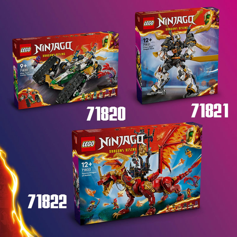 Meer LEGO® NINJAGO® sets om te verzamelen