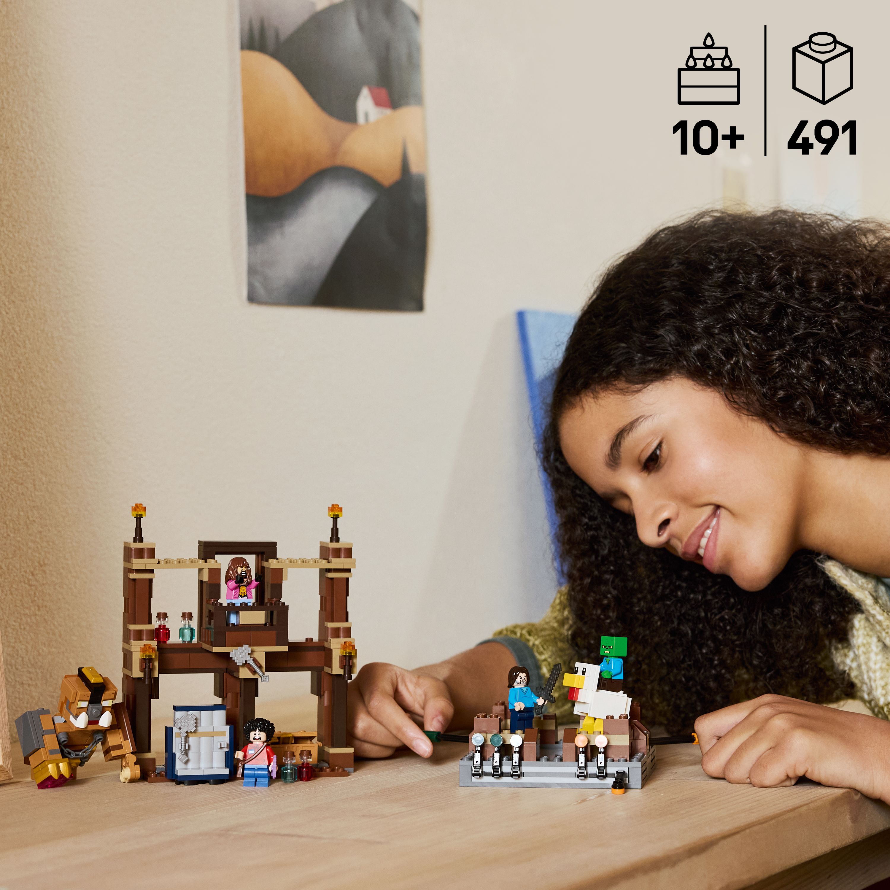  Лего Майнкрафт Бійцівський ринг у лісовому особняку Lego Minecraft 21272