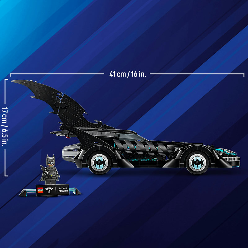 LEGO 76304 Batman Forever Batmobil Display