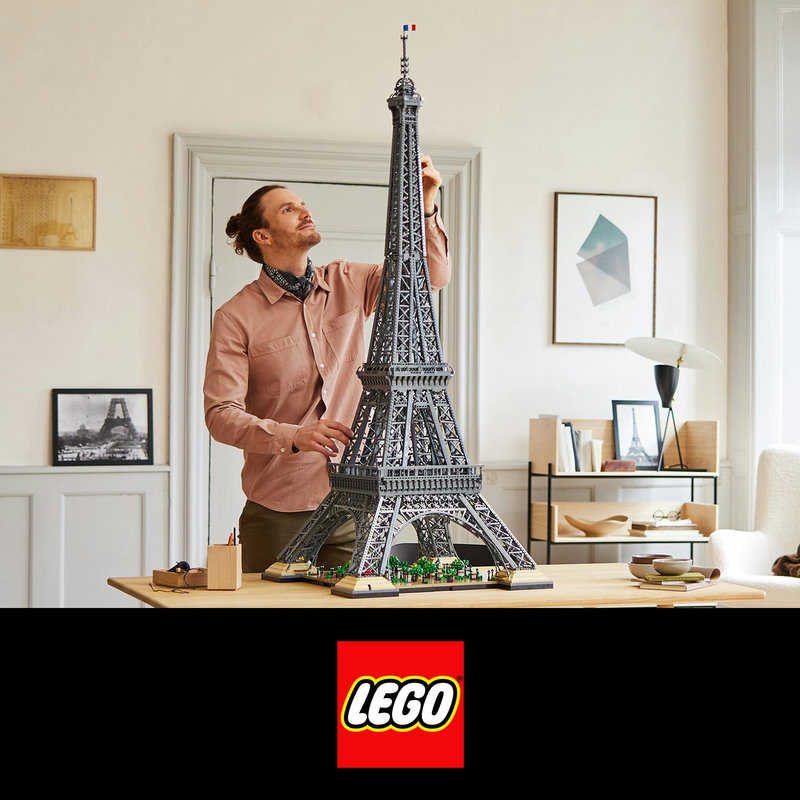 Torre Eiffel 10307 LEGO® Icons  Compre online na Loja oficial LEGO® BR -  Lego