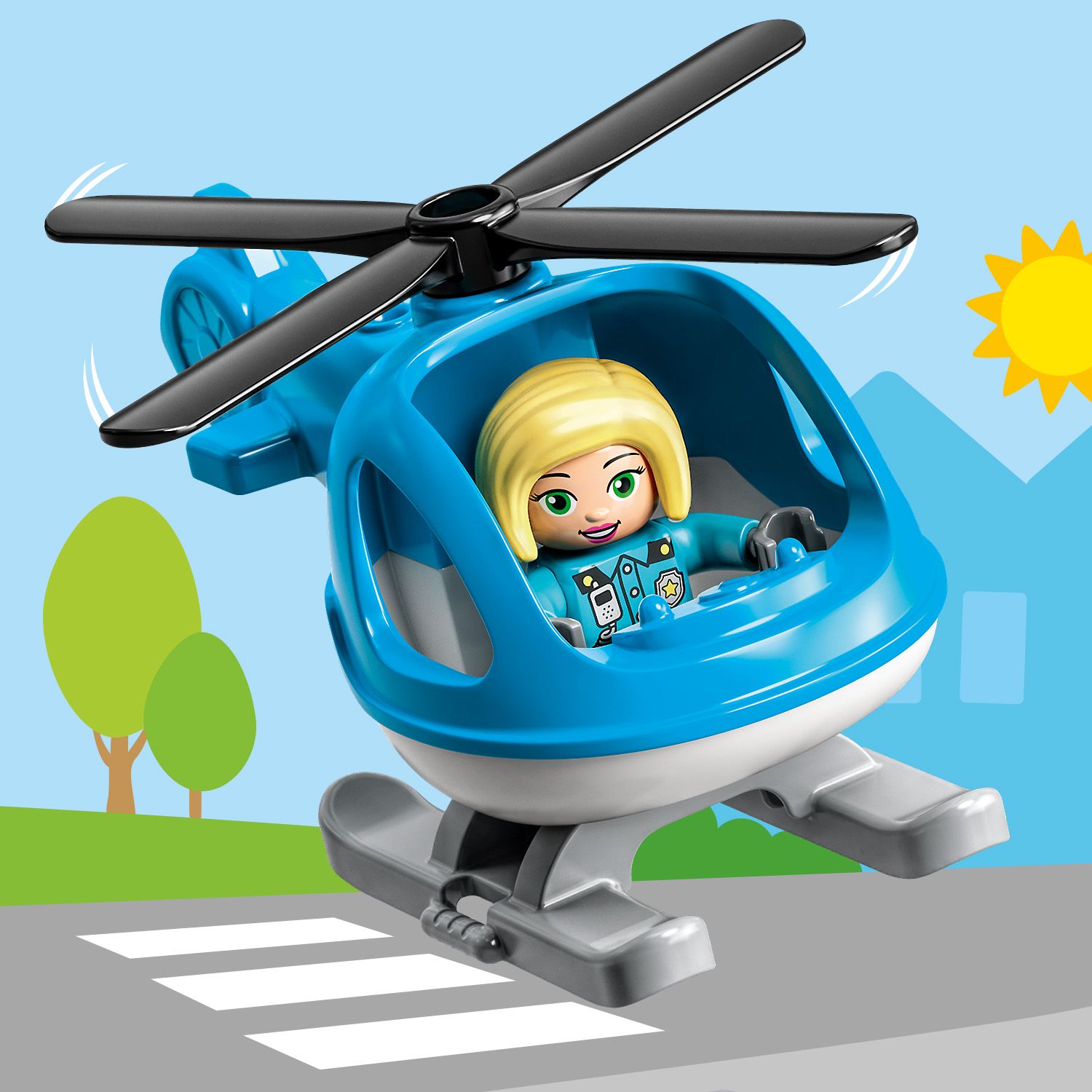 Police helicopter