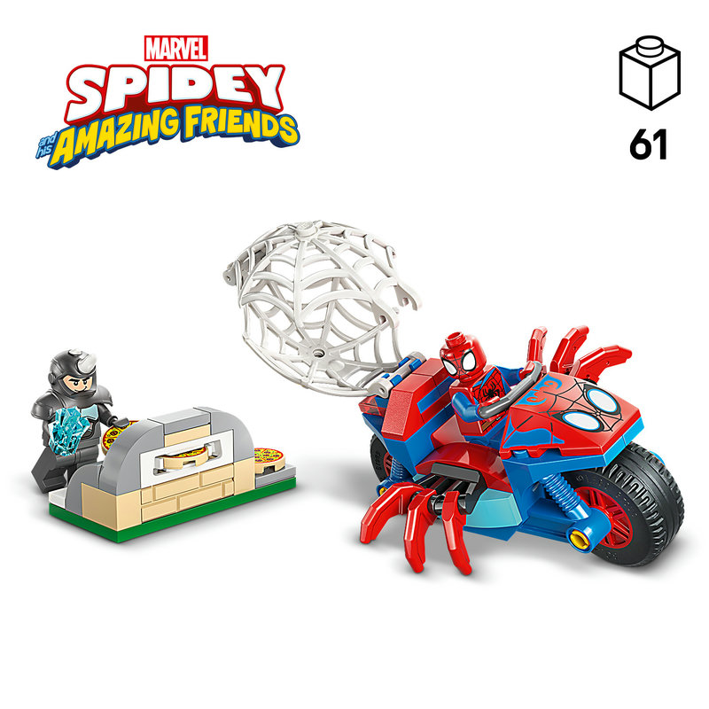 LEGO 11206 Spidey vs. Rhino Spielszene 2