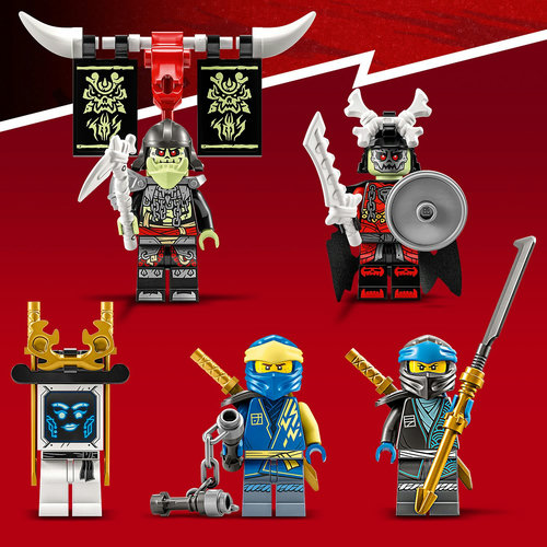 Rinkinyje yra 5 minifigūrėlės