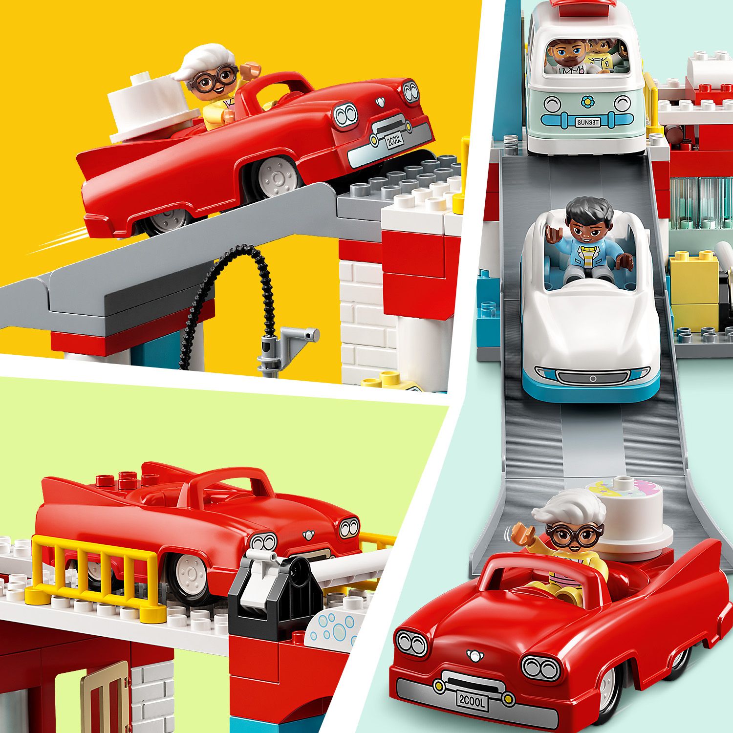 Multifunction, 2-storey car set