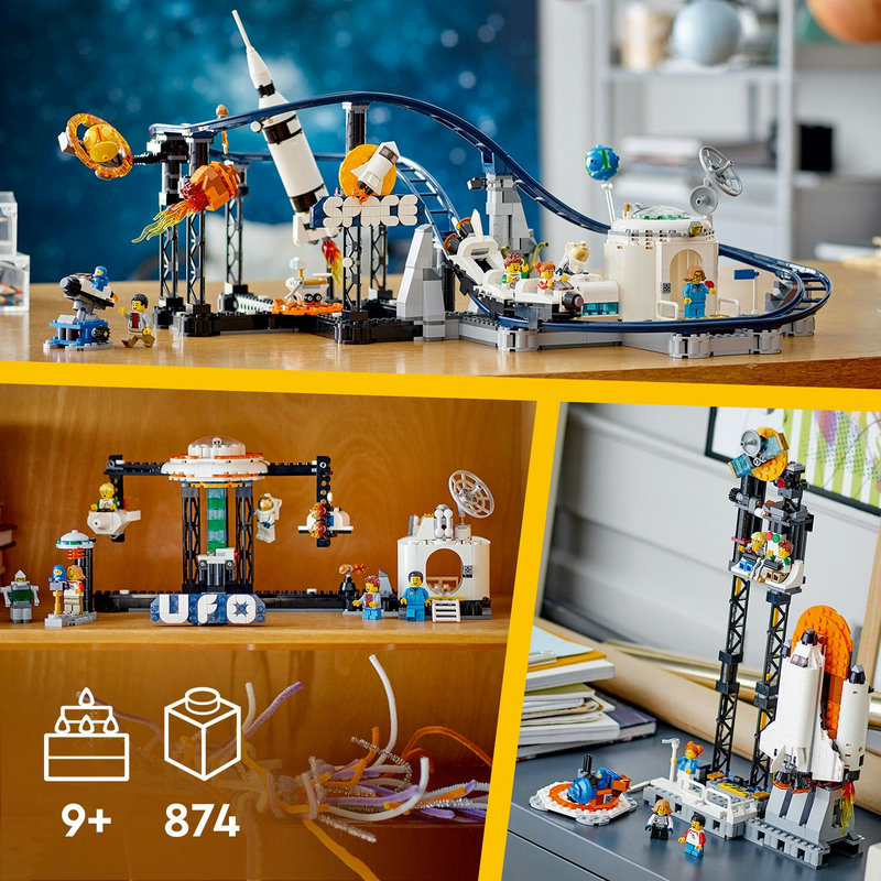 Play-and-display fun for LEGO® fans