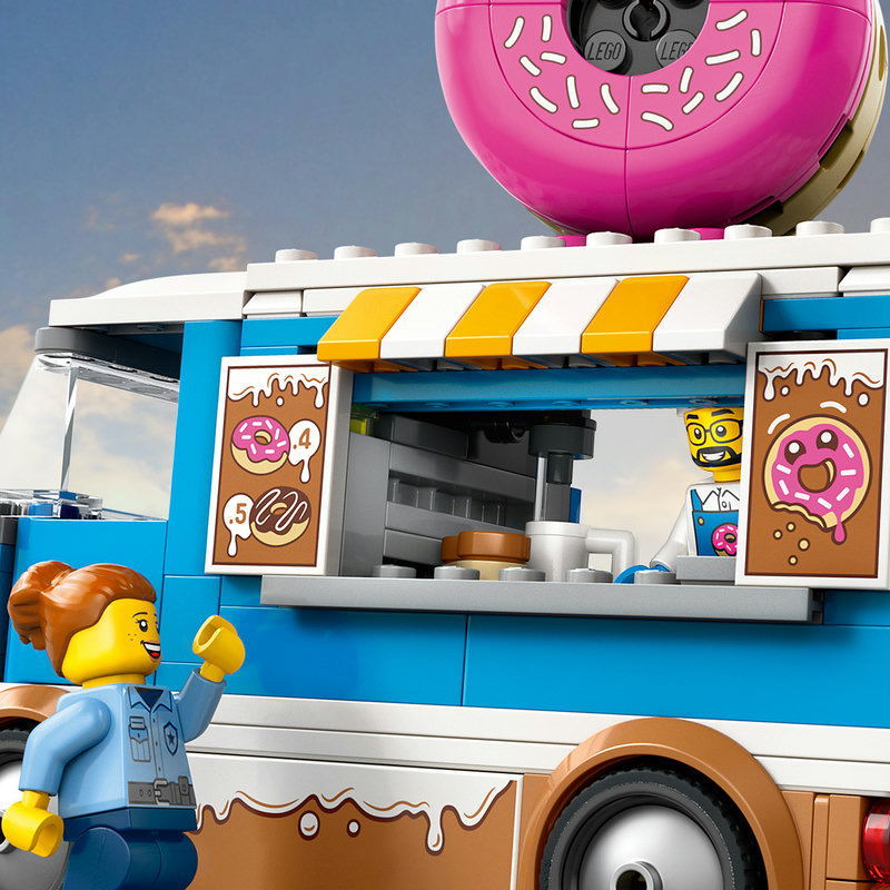 LEGO 60452 Donut Truck in der Stadt
