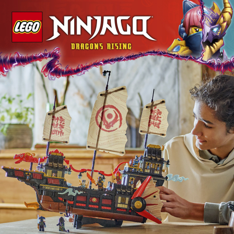 LEGO 71848 Tempel-Flugsegler Detailansicht