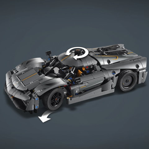 LEGO 42173 Koenigsegg Jesko Absolut offene Türen