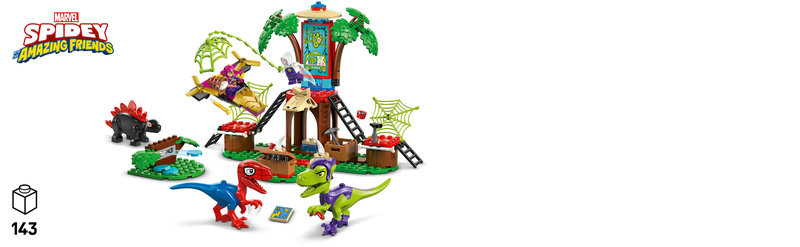 LEGO 11200 Spidey Baumhaus Spielszene 1