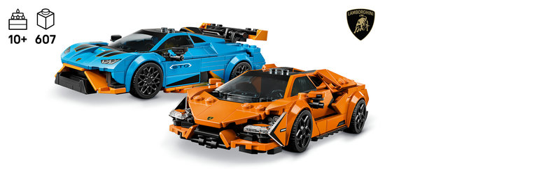 LEGO 77238 Lamborghini Revuelto Nahaufnahme