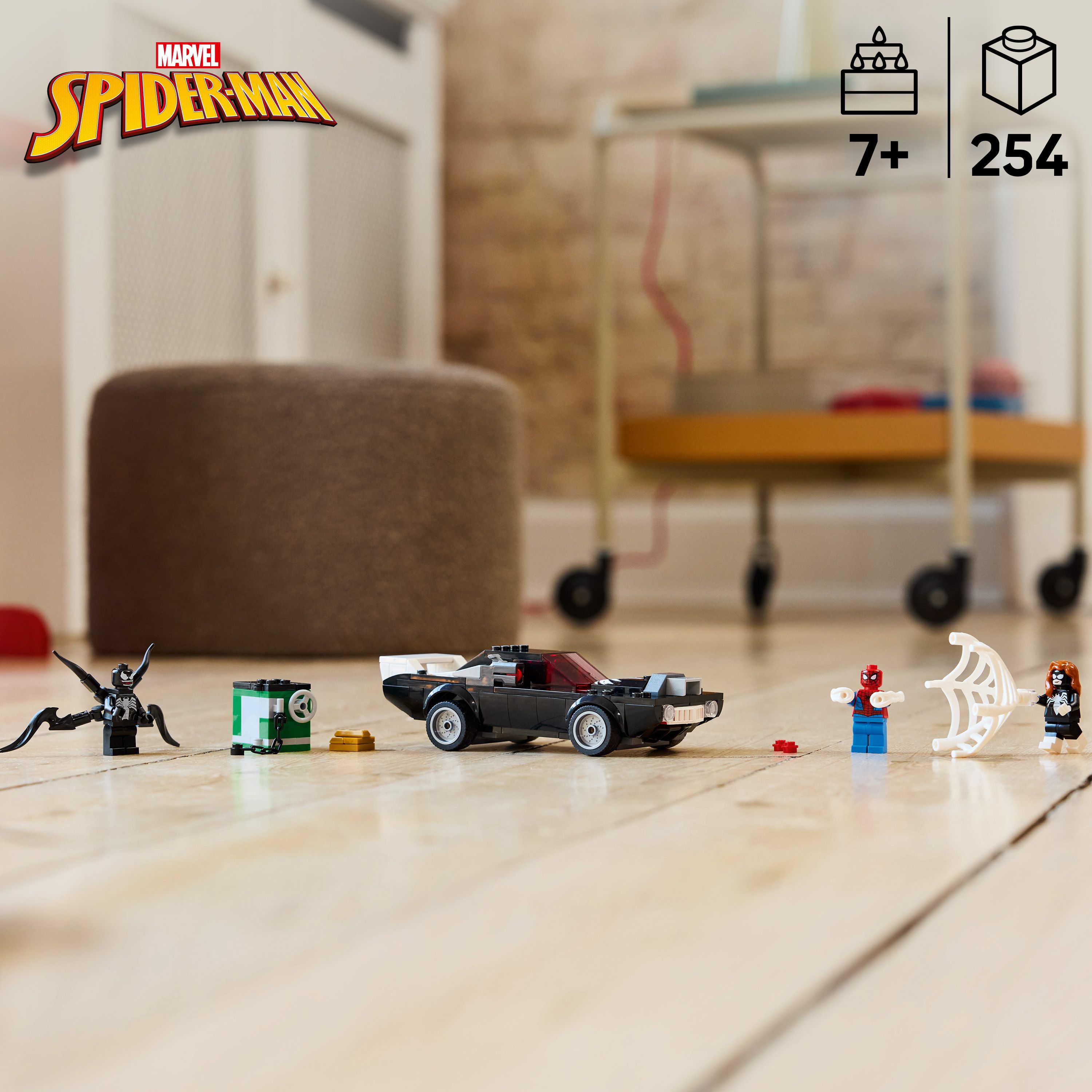 Лего Марвел Человек паук против автомобиля Венома Lego Super Heroes Marvel 76309