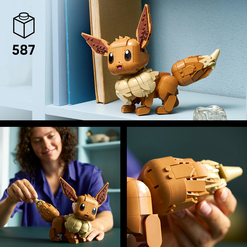 LEGO Evoli Detailansicht seitlich