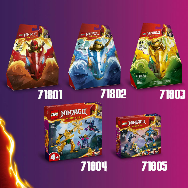 More LEGO® NINJAGO® sets to collect