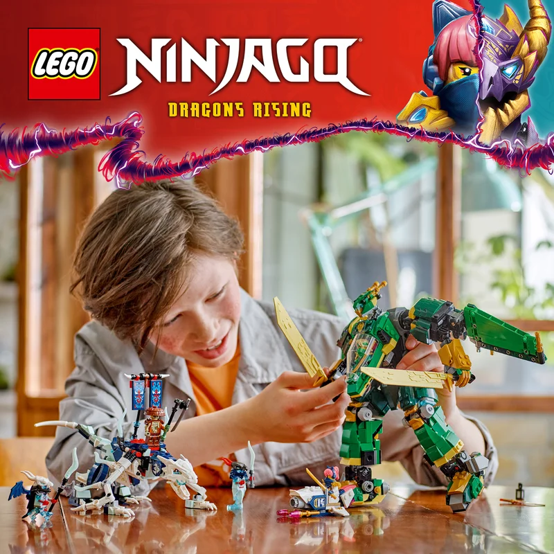 LEGO® NINJAGO® Lloyd repülővé alakítható robotja