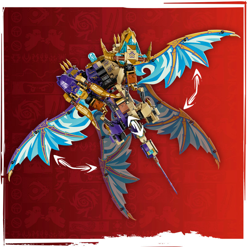 LEGO 71836 Lichtbogendrache Gesamtübersicht