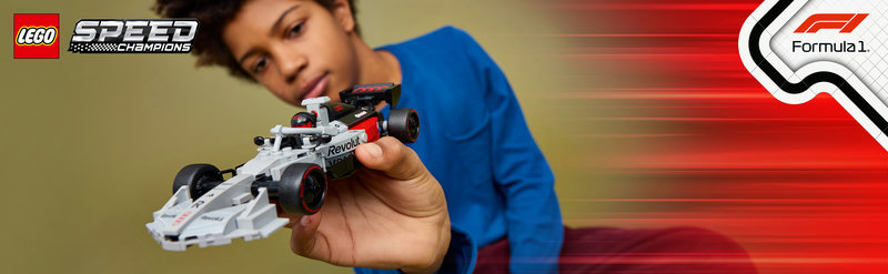 LEGO 77259 Speed Champions Audi Revolut F1 Team R26 Rennwagen Produktbild