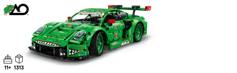LEGO 42224 Porsche 911 GT3 R REXY Seitenansicht