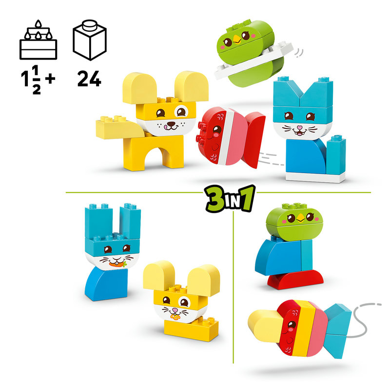 LEGO 10477 DUPLO Tiere bauen