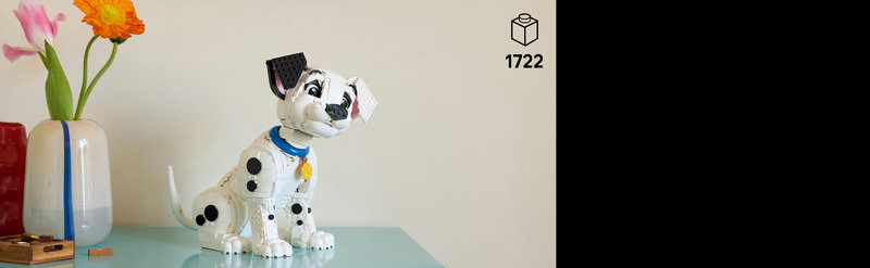 LEGO 43269 Dalmatiner-Welpe Seitenansicht