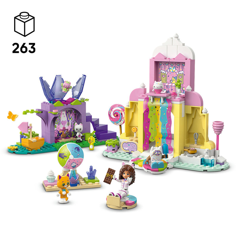 LEGO 11205 Gabby's Dollhouse Kätzchen-Garten