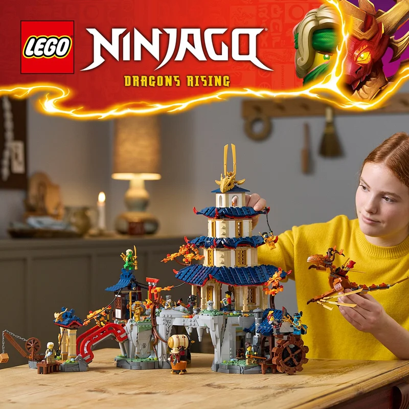 Komplet s hramom iz serije LEGO® NINJAGO®