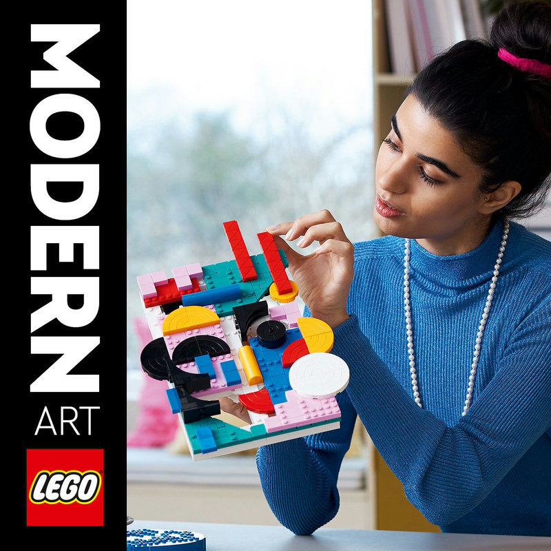 Laat je creatieve kant zien met LEGO® onderdelen